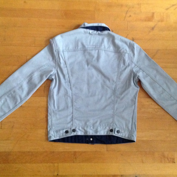 New England Patriots Levi Gray Jean Jacket  Medium - Picture 5 of 8